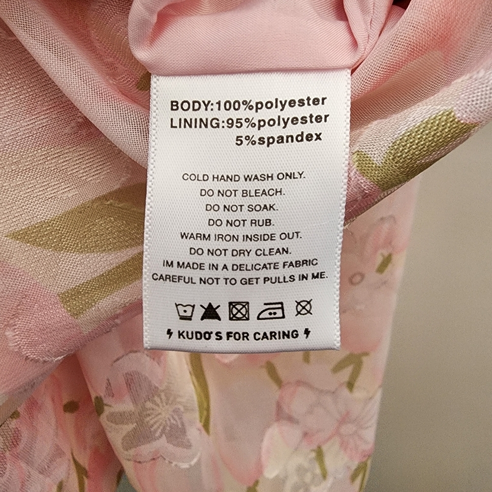 Beginning‎ Boutique NWT Penny Lane Pink Floral Mini Dress - Picture 6 of 14